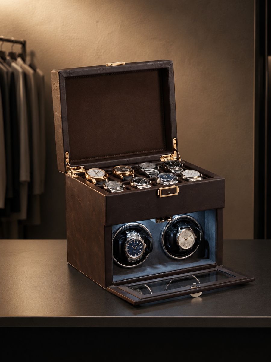 Remontoir 2 montres Uni, coffret de rangement — vue 3
