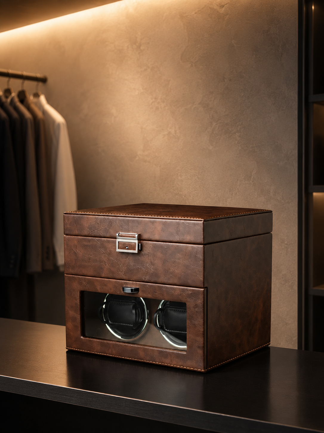 Remontoir 2 montres Uni, coffret de rangement — vue 5