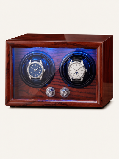 ISOCHRONIE · Remontoir · 2 montres · Chêne massif