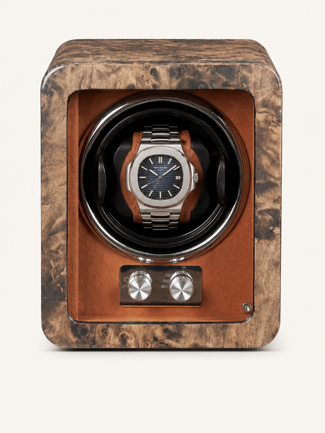 Remontoir 1 montre Bois laqué noir — vue 5