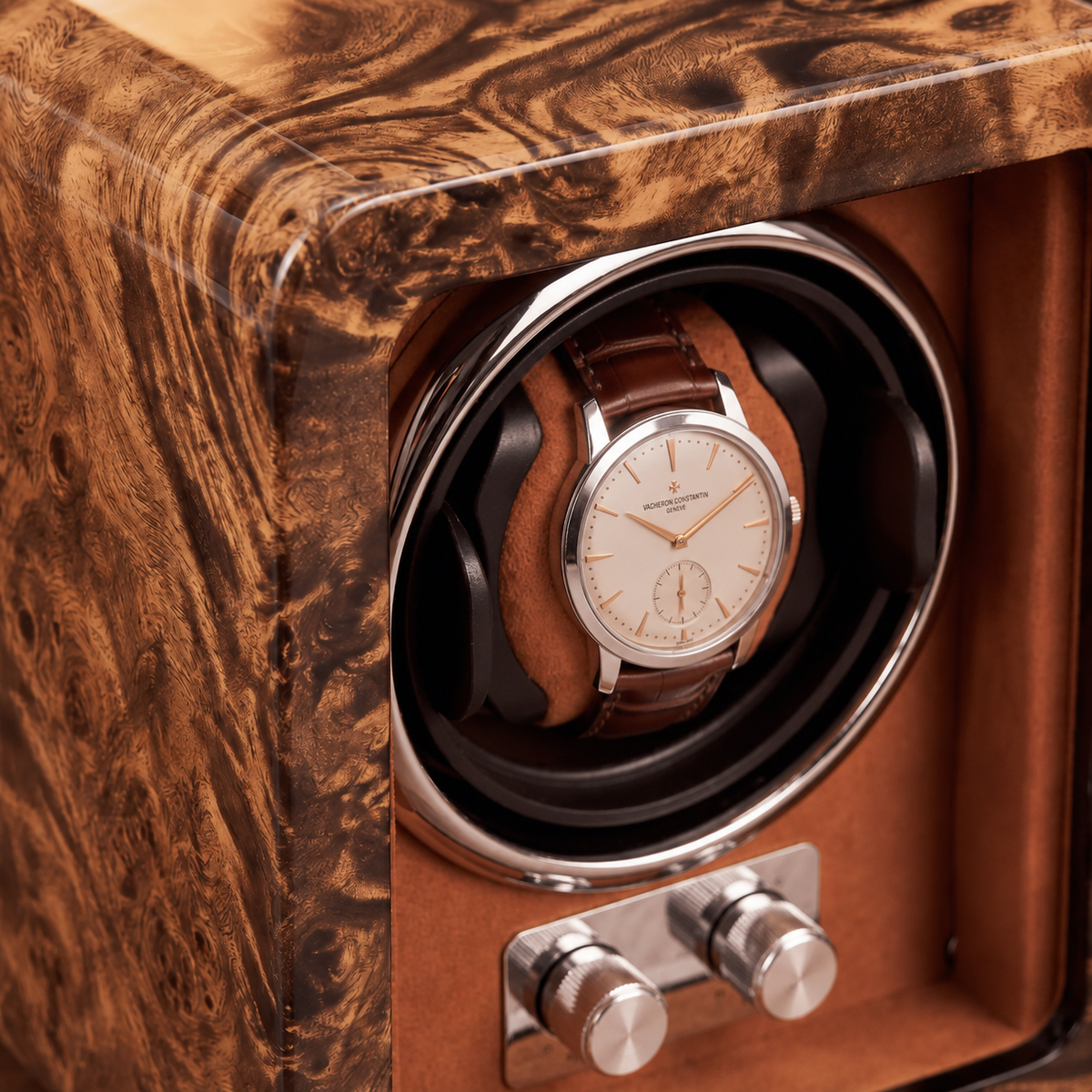 Remontoir 1 montre Bois laqué noir — vue 9