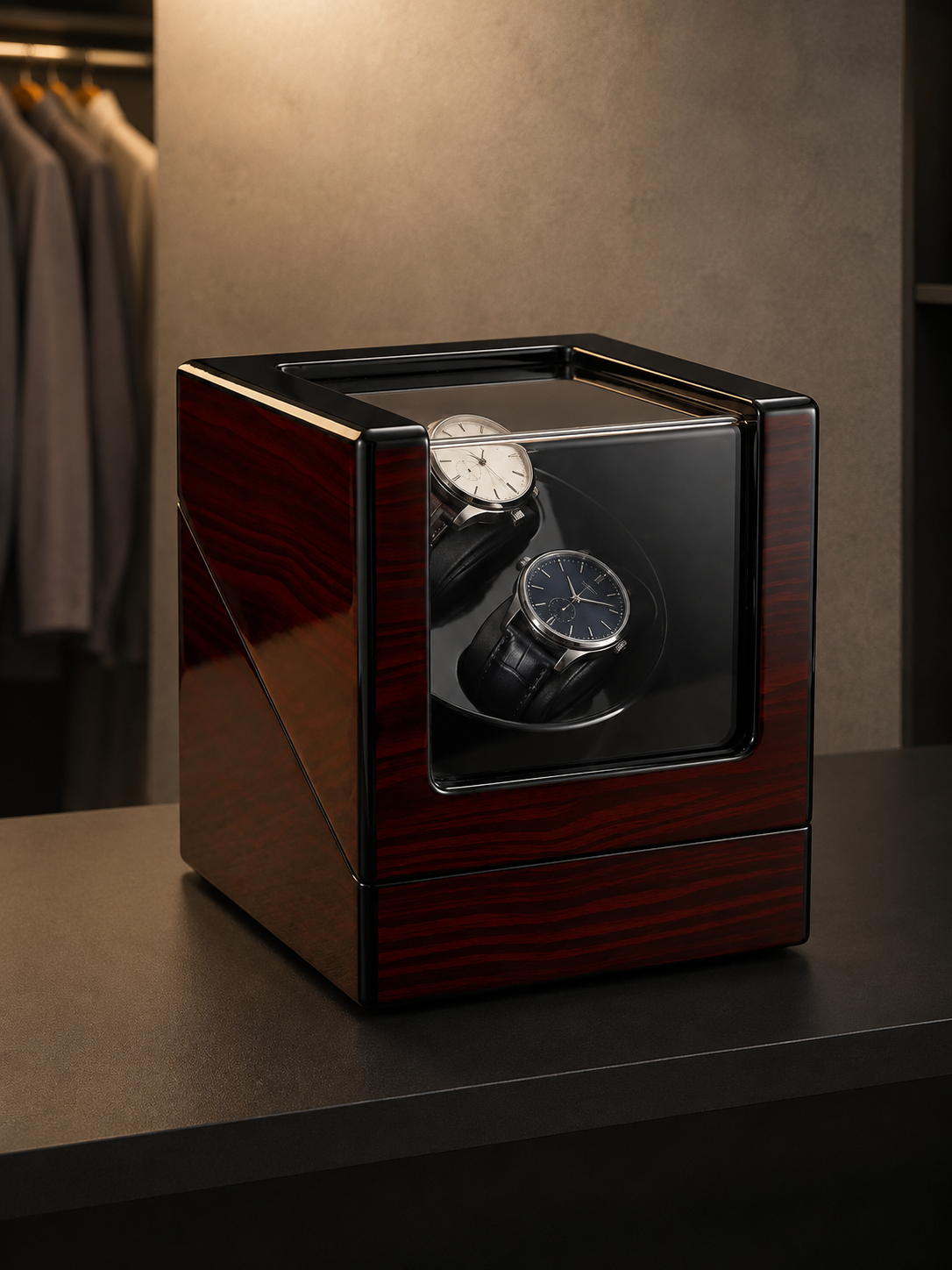 Remontoir 2 montres Laqué — vue 8