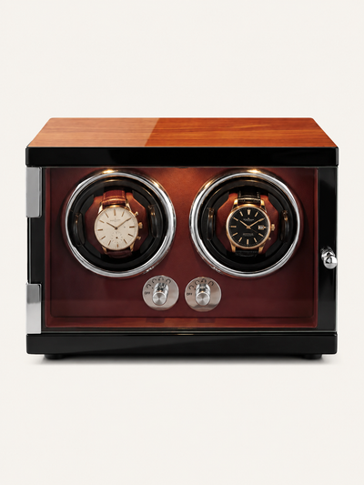 ISOCHRONIE · Remontoir · 2 montres · Laqué rouge