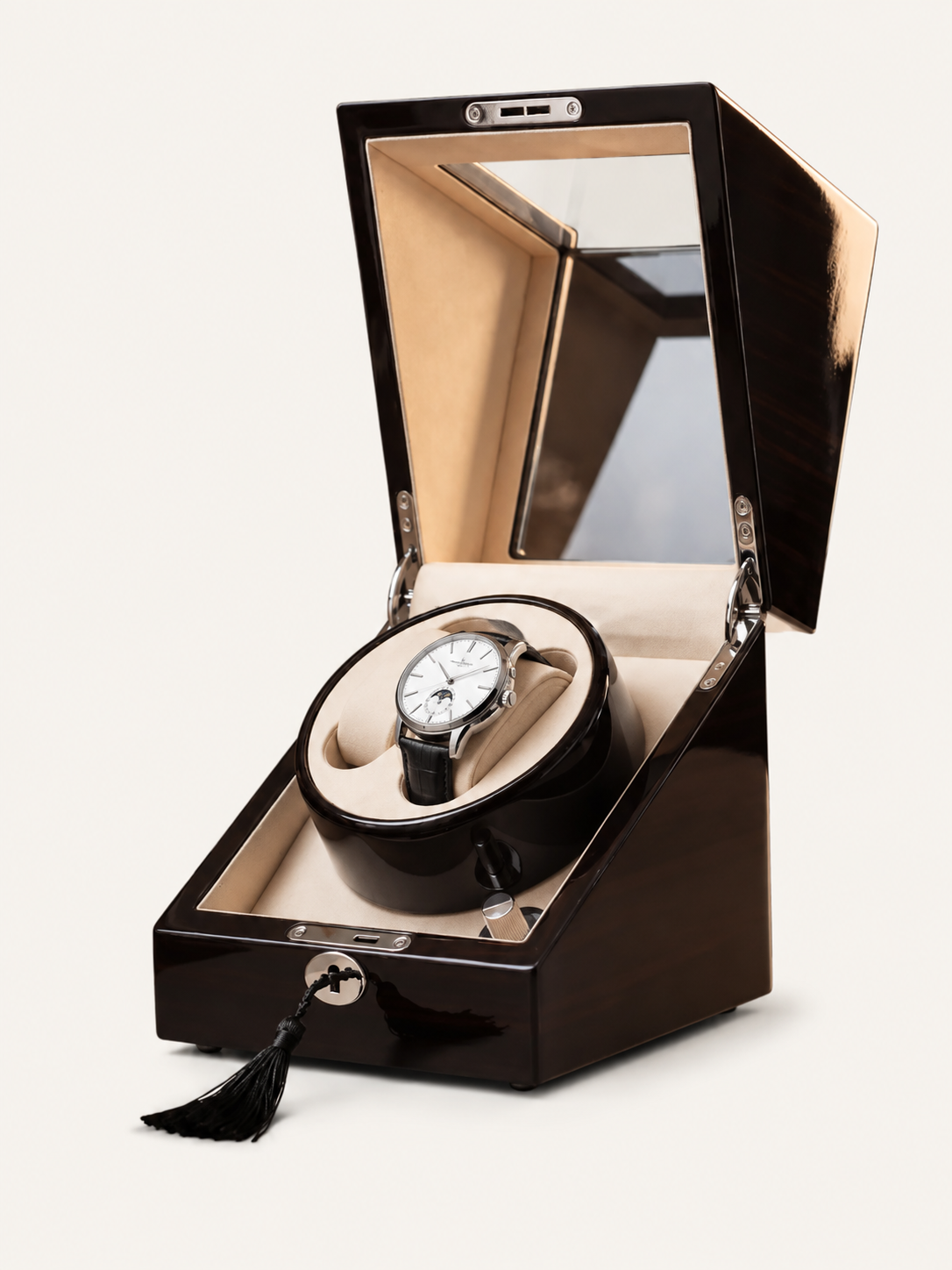Remontoir 2 montres Bois clair — vue 1