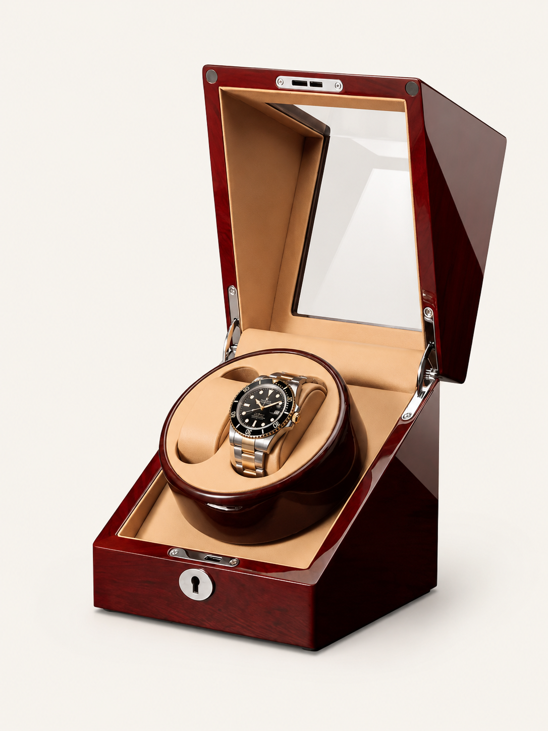 Remontoir 2 montres Bois clair — vue 3