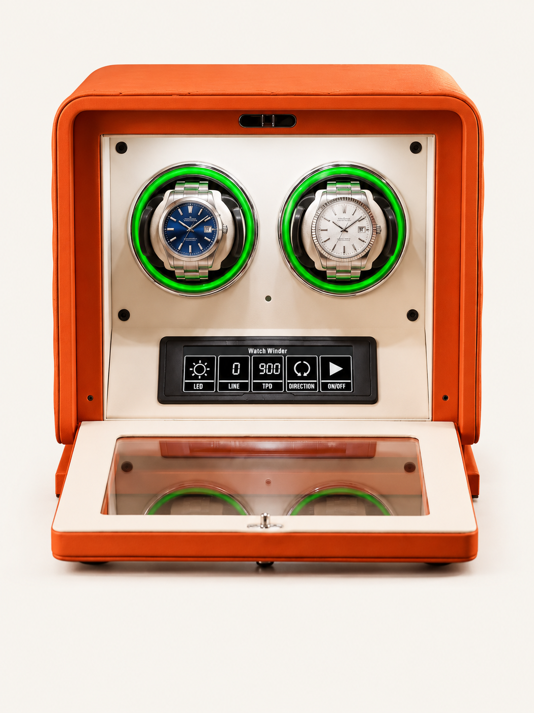 Remontoir 2 montres Cuir — vue 1