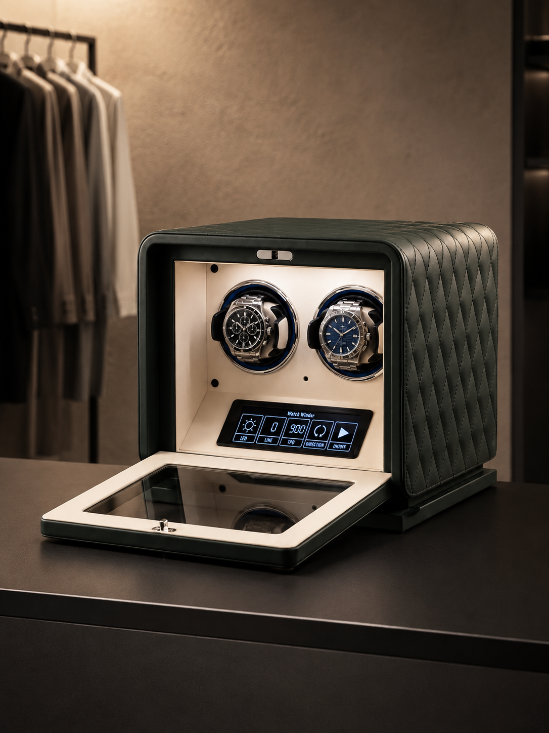 Remontoir 2 montres Cuir — vue 8