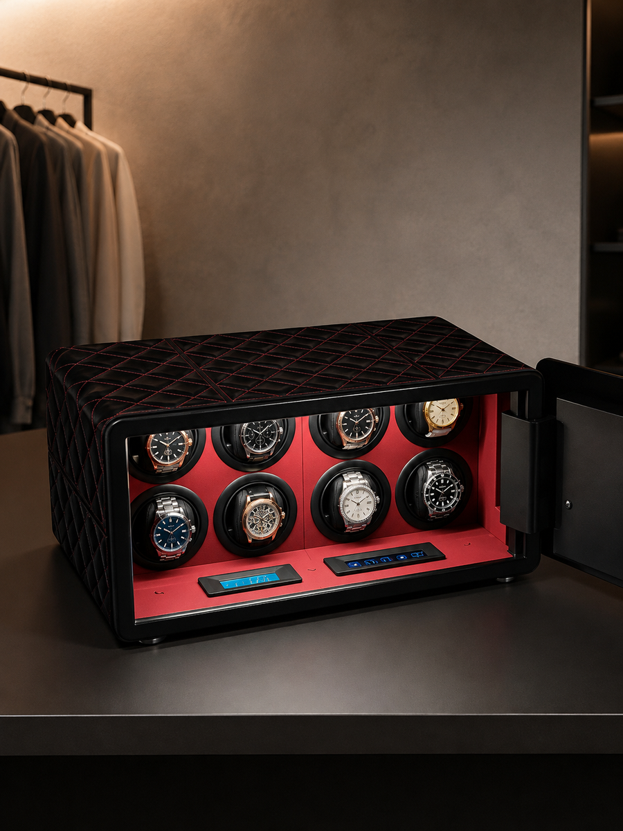 Remontoir 8 montres Coffre-fort — vue 3